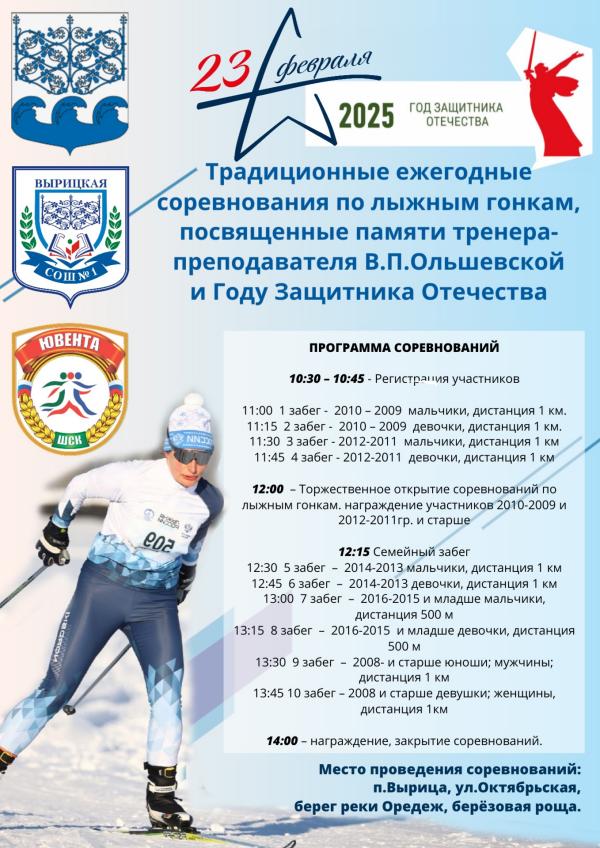 Лыжные соревнования.